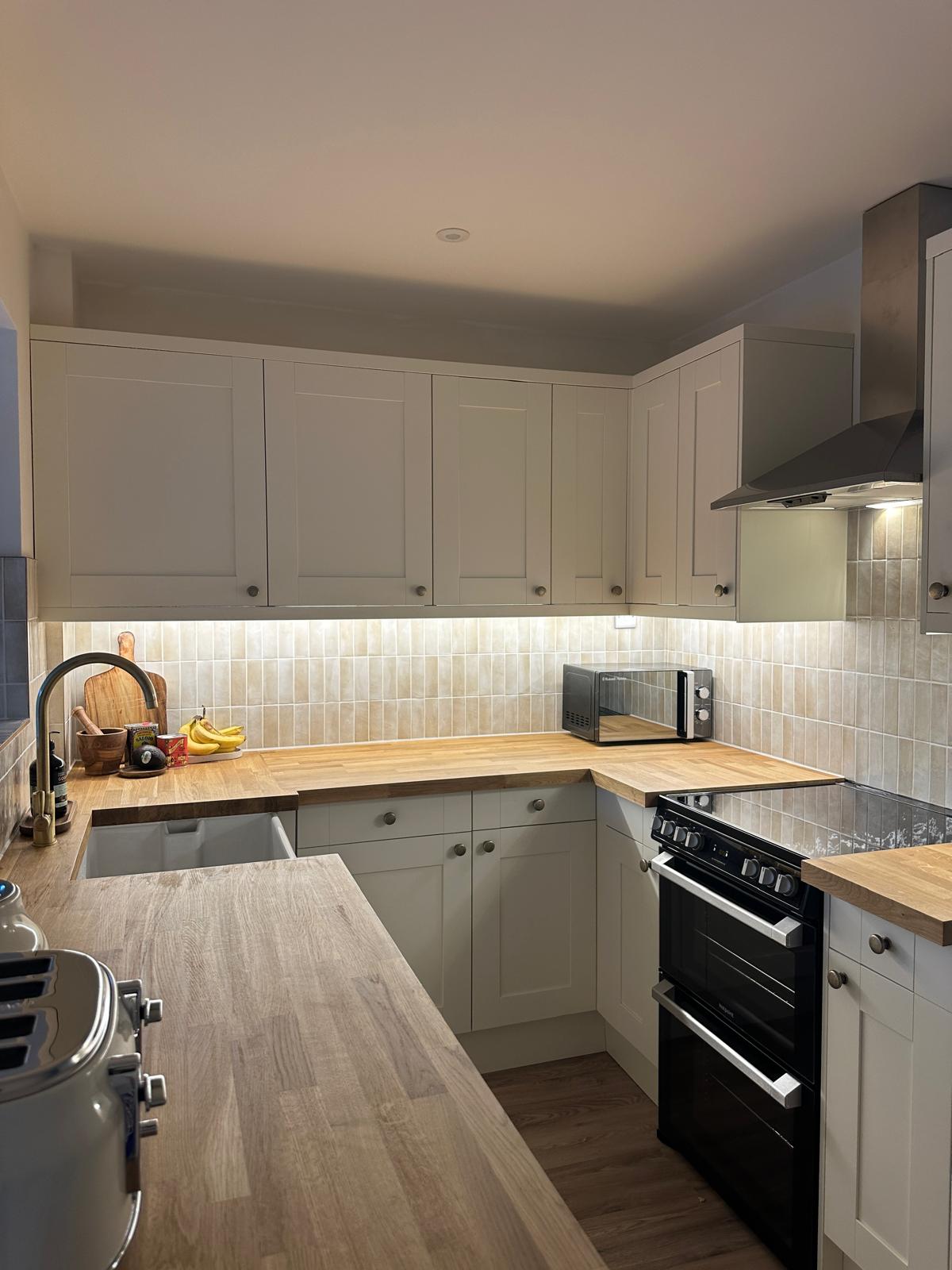 Kitchen Plaster Prep